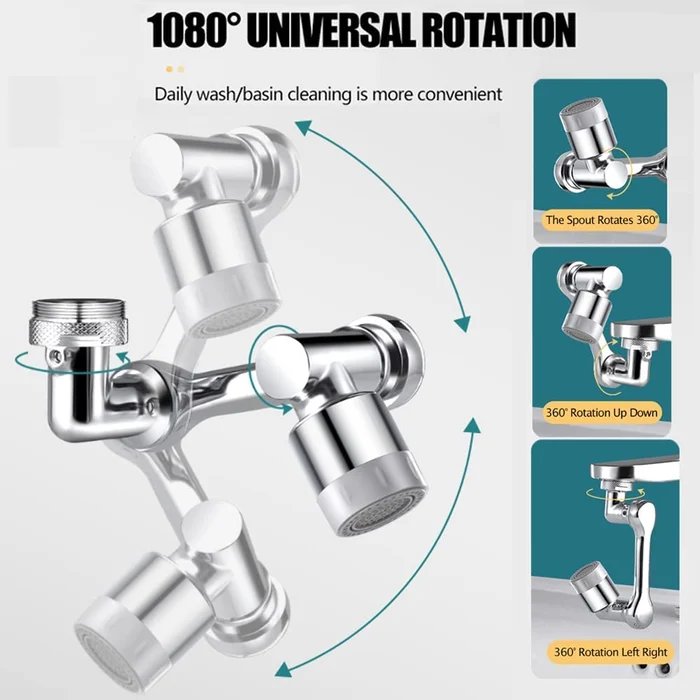 1080° Rotating Splash Filter Faucet