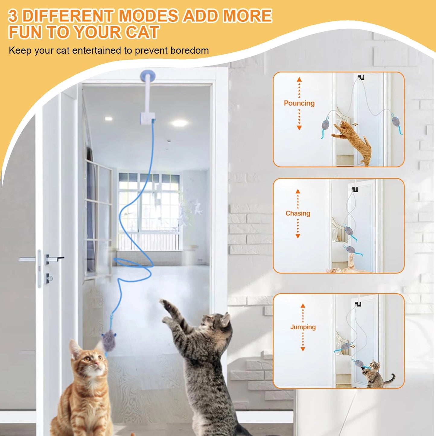 FrenzyFeather™ — Ignite Your Cat’s Wild Hunter and End Boredom Forever