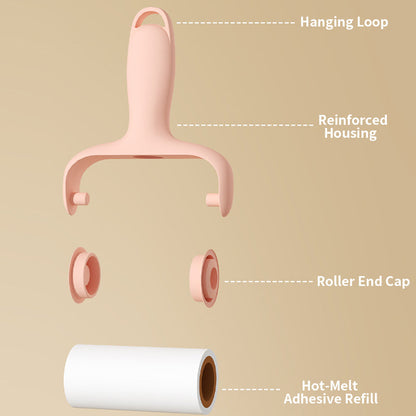 SanaRoller — Portable Mini Lint Remover with Reusable Tear Sheets