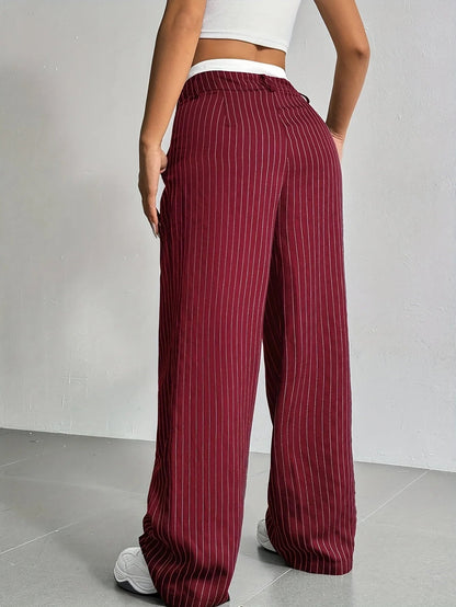 PinstripePower™ — Sculpt Your Curves and Command Every Room with Effortless Style