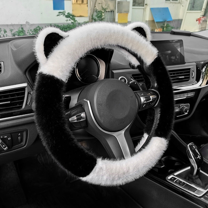 Plush Cat Ear Steering Cover™ — Gjør grepet ditt koselig, styr veien med stil og selvtillit