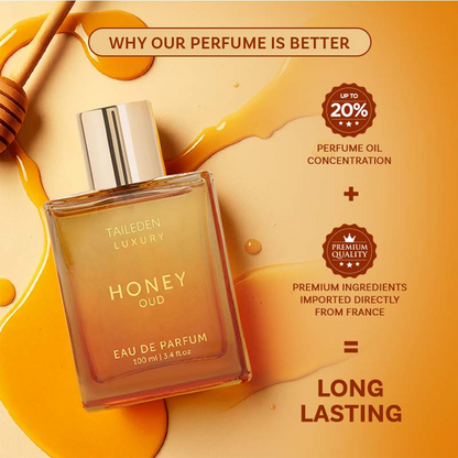 Honey Oud Perfume™ — Sweet Honey Meets Deep Oud in a Timeless Unisex Fragrance