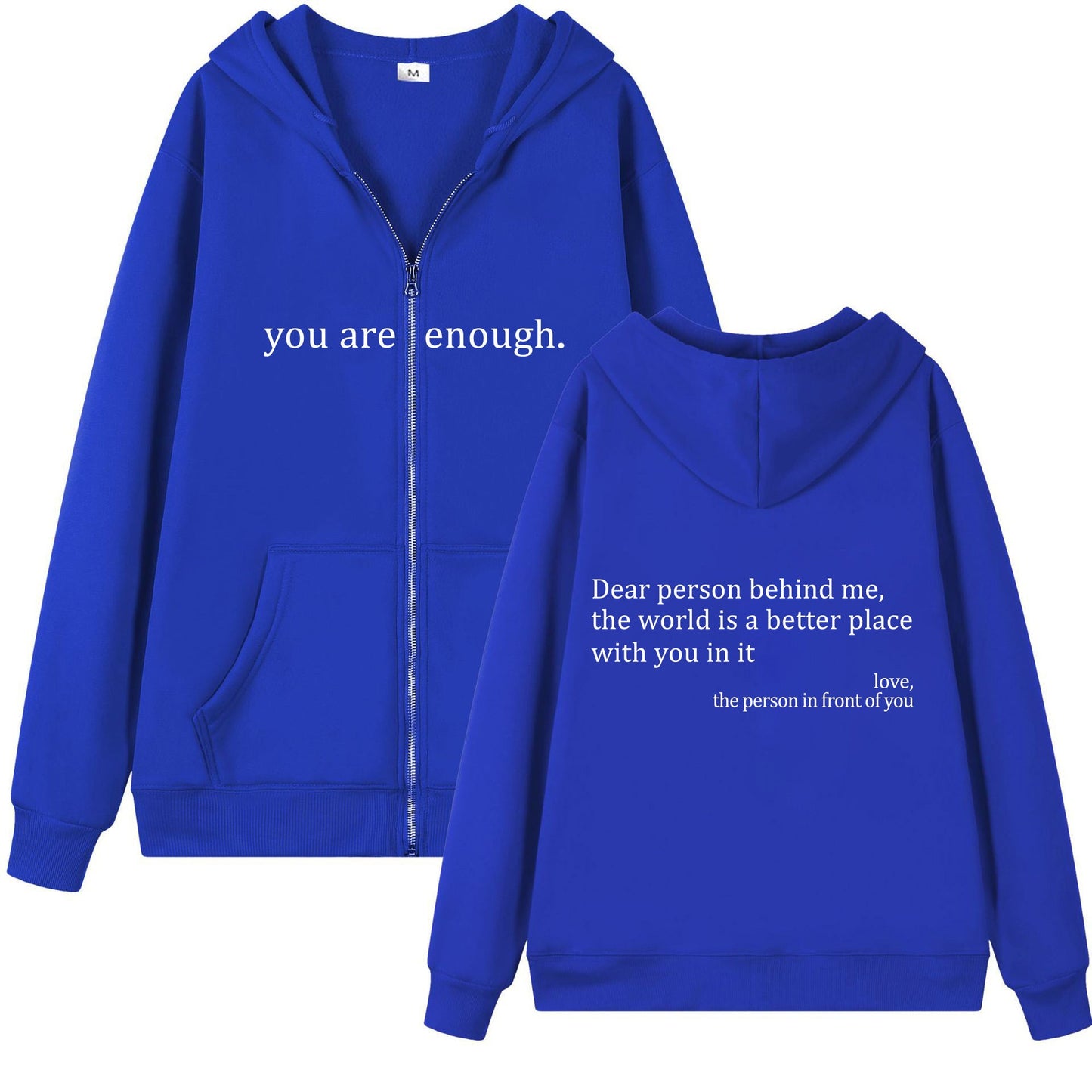 HeartSpeak™ — Emotional Zipper Hoodie for Comfort & Meaning