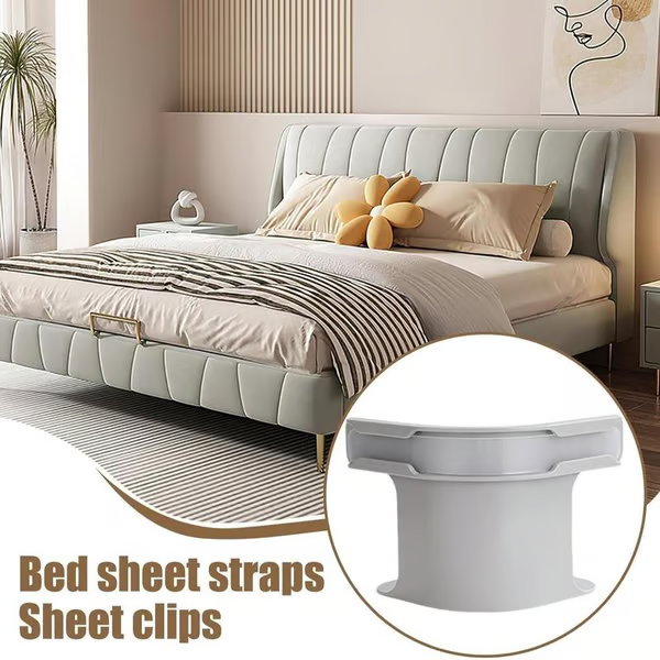 Linari — Non-Slip Bed Sheet Grippers with Strong Corner Clips