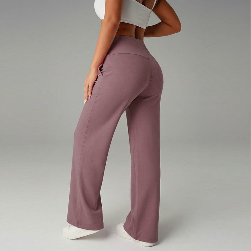 💗LETZTER TAG VERKAUF 50% RABATT⚡50K+ VERKAUFT💕Vionex Damen Schlichte Lockere Gerade Hose