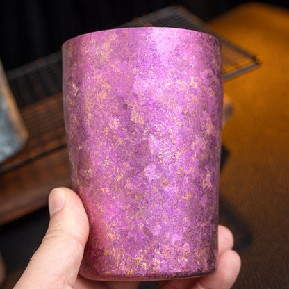 Ardentis — Titanium Double-Wall Insulated Cup with Spill-Resistant Lid