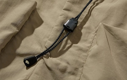 Asheron — Lightweight Nylon Cargo Shorts with Adjustable Fit