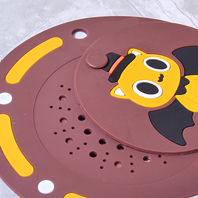 ClearFlow Shield — Anti-Clog Drain Cover with Odor Block and Suction Seal