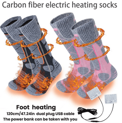 RechargeHeat Socks™ — Blaze Through Winter with All-Day Toasty Feet