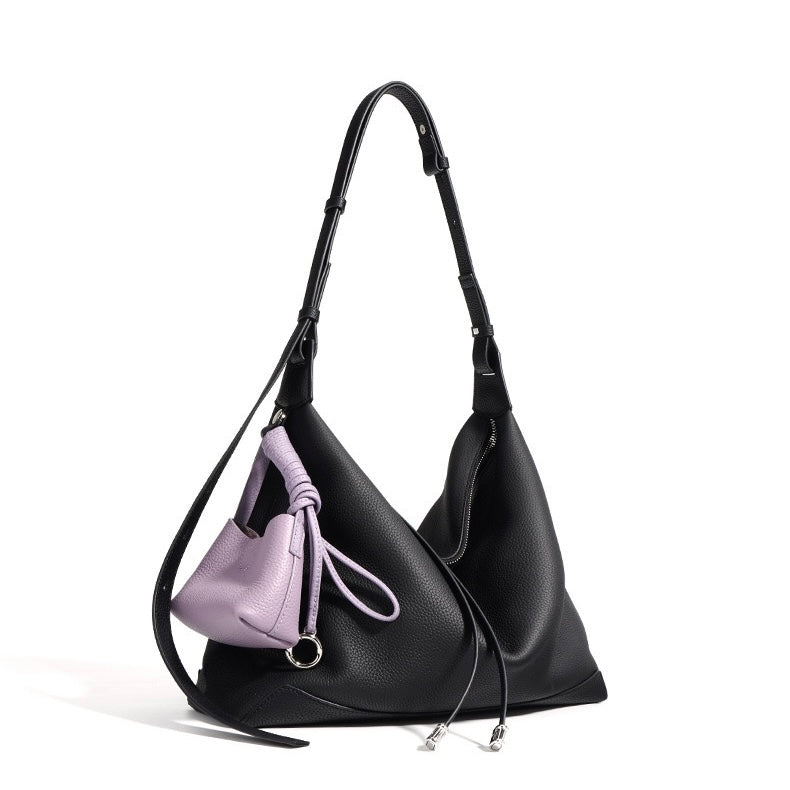 Liora Tote — Women's Genuine Leather Minimalist Commuter Bag