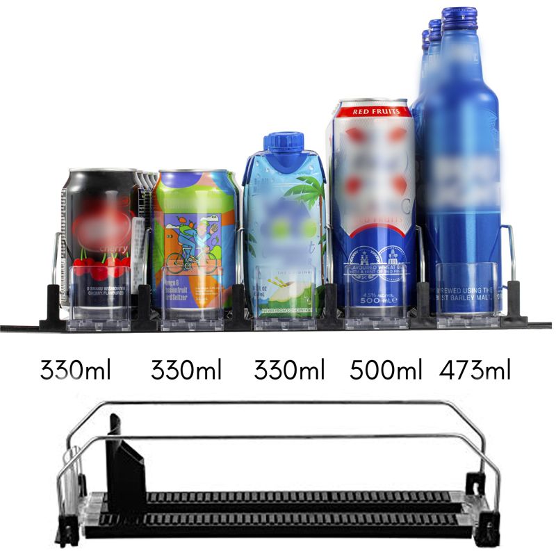 ChillGlide™ Automatic Beverage Pusher — Vaivaton pääsy täydellisesti järjestettyihin juomiin joka kerta