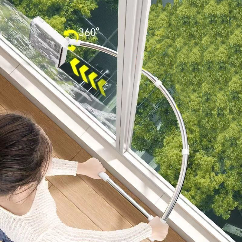 Solenis — Extendable Window Cleaner with Durable Sponge Head