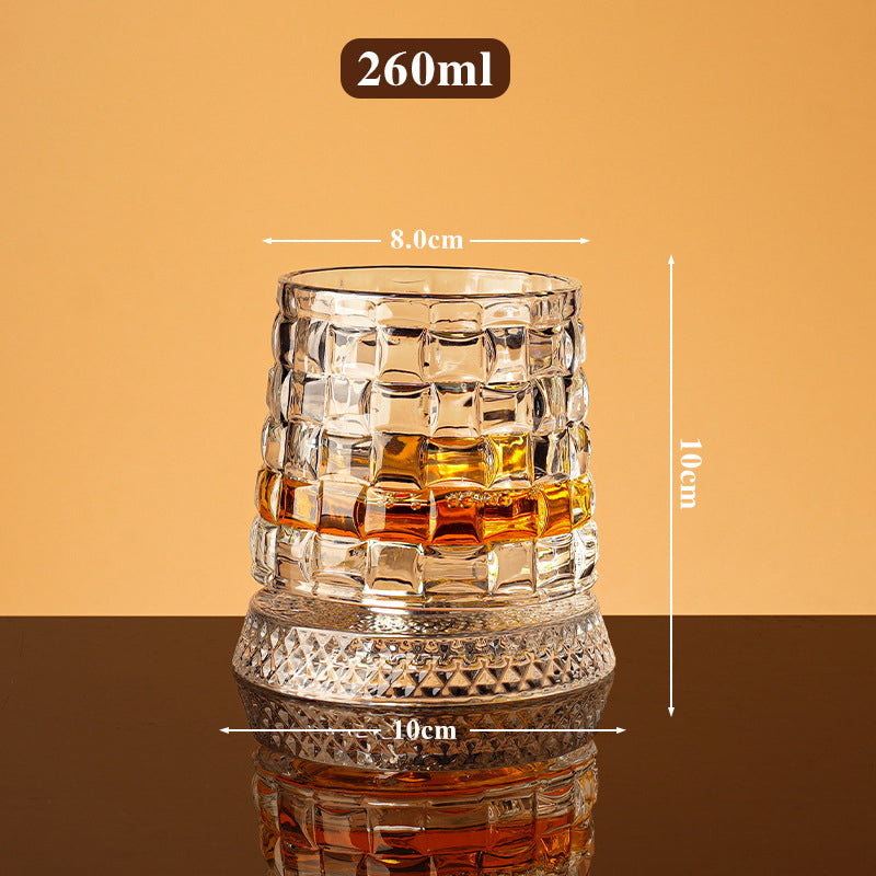 Pahar HypnoSpin pentru Whiskey™ — Aprinde-ți Simțurile cu Fiecare Înghițitură Hipnotizantă
