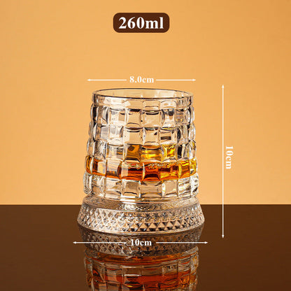 Pahar HypnoSpin pentru Whiskey™ — Aprinde-ți Simțurile cu Fiecare Înghițitură Hipnotizantă