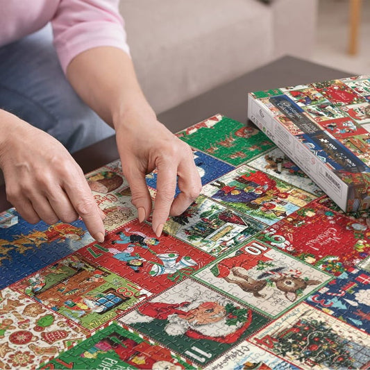 Christmas Advent Calendar Jigsaw Puzzle 15$ TODAY ONLY