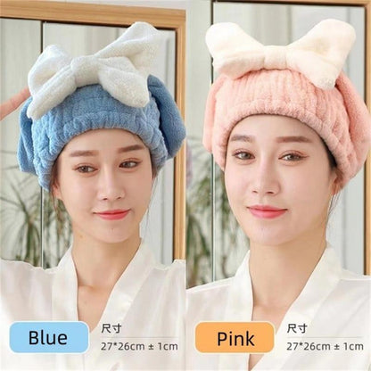 Ultra-Absorbent Microfiber Hair Wrap™ — Dry Faster, Shine Brighter, Live Damage-Free