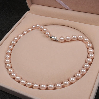 LuxeVera™ Pearl Necklace — Command Every Room with Timeless, Hypnotic Shine