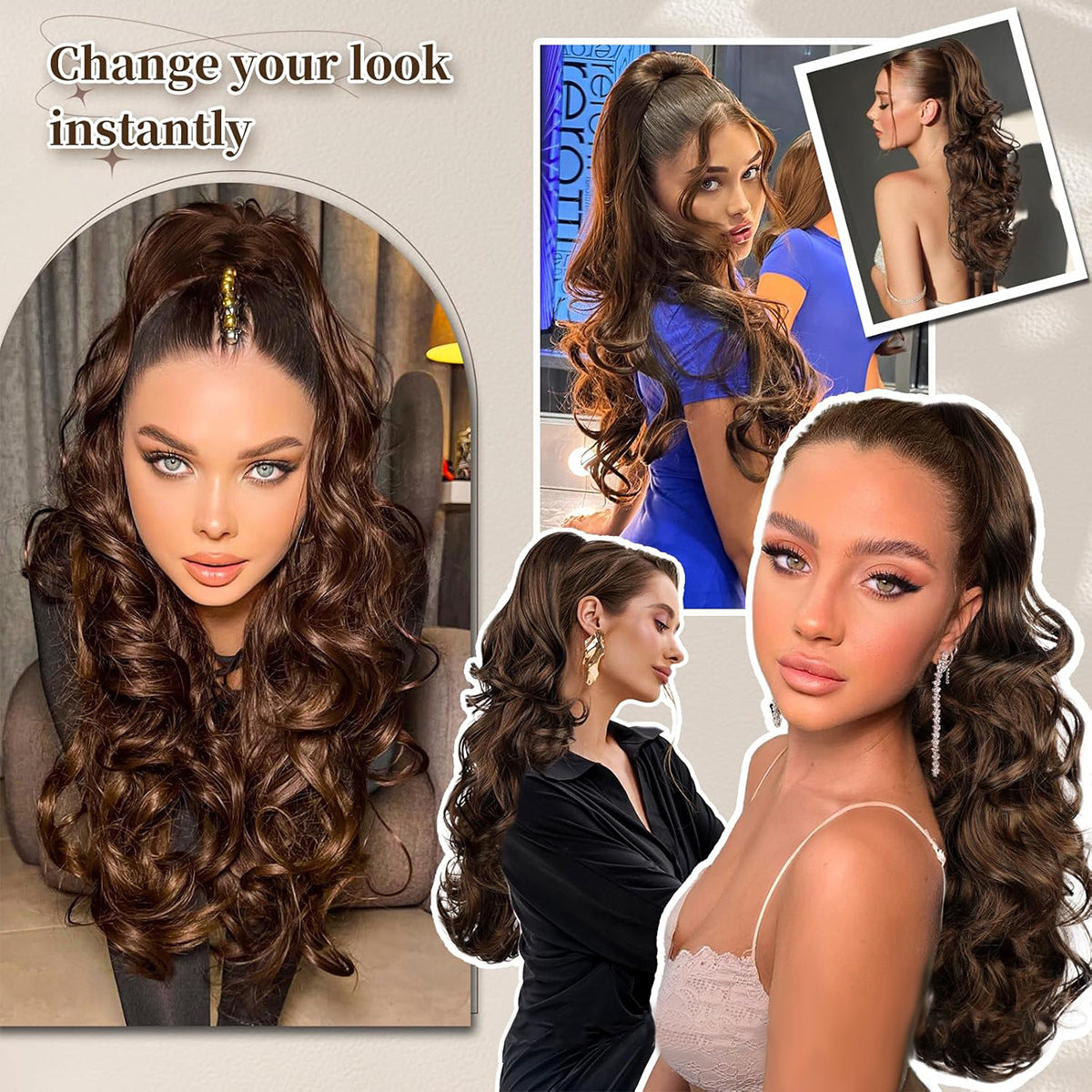 Wavy Extensions™ — Versterk je look direct met moeiteloos, opvallend volume