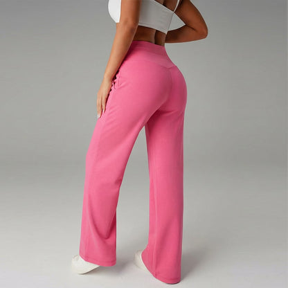💗LETZTER TAG VERKAUF 50% RABATT⚡50K+ VERKAUFT💕Vionex Damen Schlichte Lockere Gerade Hose