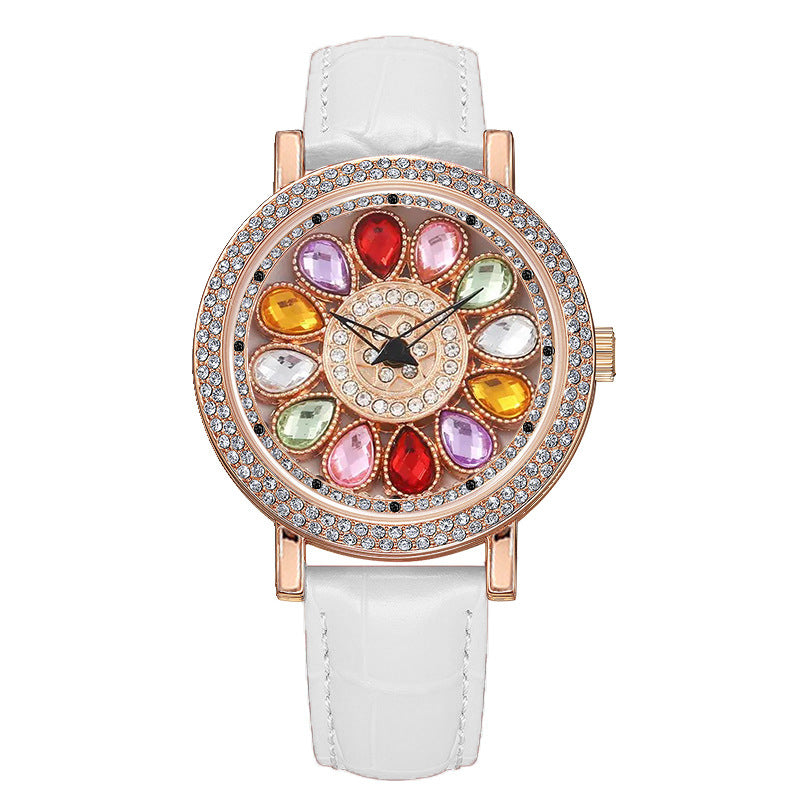 CrystalHalo Watch™ — 眩しい止められない華やかさであらゆる場所を支配する時計