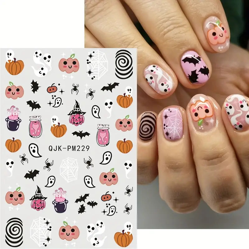 Halloween Nail Art Stickers 7$ TODAY ONLY