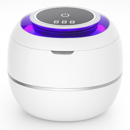 CleanoWave Pod — Ultrasonic Retainer Cleaner with UV-C Light