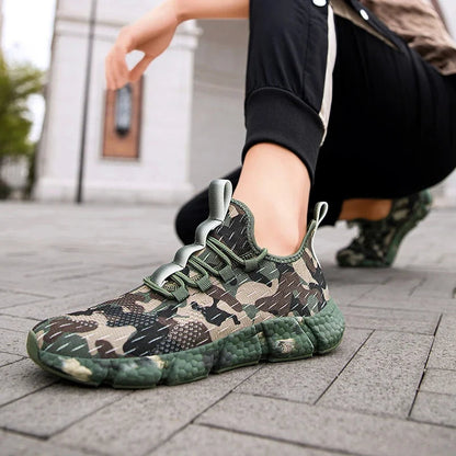 Virellos — Sneakers Traspiranti Mimetiche con Supporto Ammortizzato