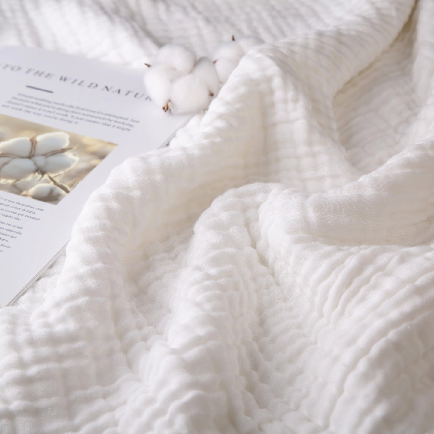 Norla — Lightweight 100% Cotton Blanket for All-Season Comfort