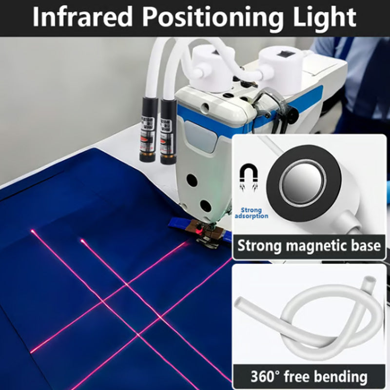 🔥NYTÅRSUDSALG - Zephyrix magnetisk positionerings quilting laserlys til symaskine