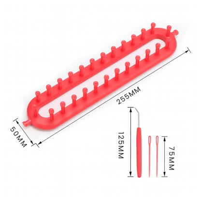 WrapAura™ — Turn Yarn Into Stunning Knits Instantly Without Needles or Hassle