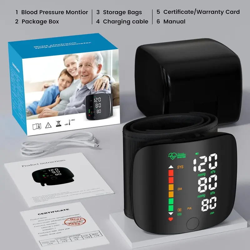 PulseGuard™ — Take Charge Instantly with Clear, Trusted Blood Pressure Readings