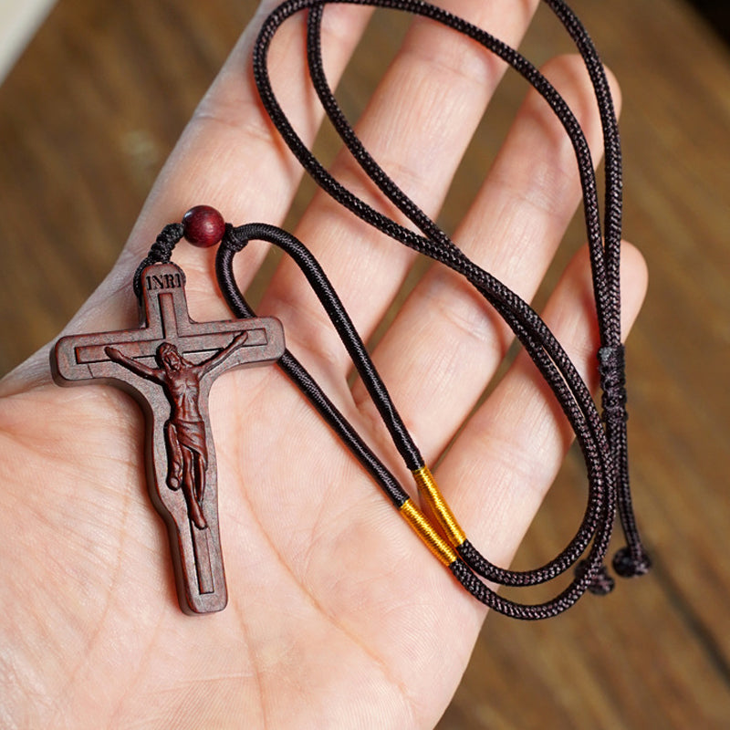 SoulBond™ Cross Necklace — Embrace Unshakable Faith and Find Peace in Every Moment