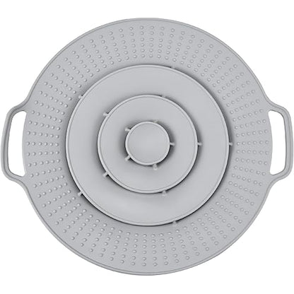 Set capace din silicon FlexiSeal™ — Preia controlul bucătăriei tale cu gătit fără vărsări și fără stres
