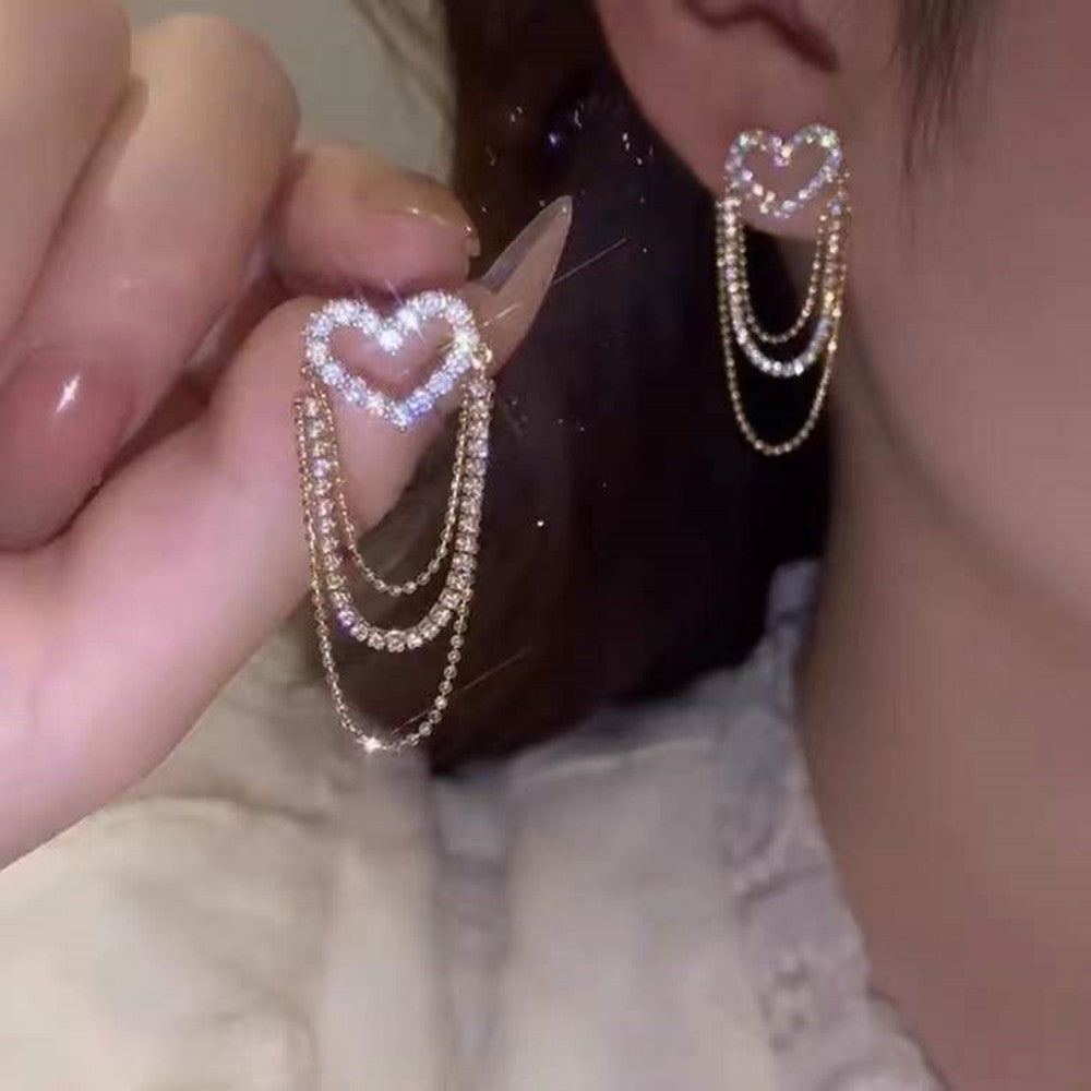 Zylox - Limited time offer🔥Love Tassel Multi-layer Chain Hot-selling Earrings