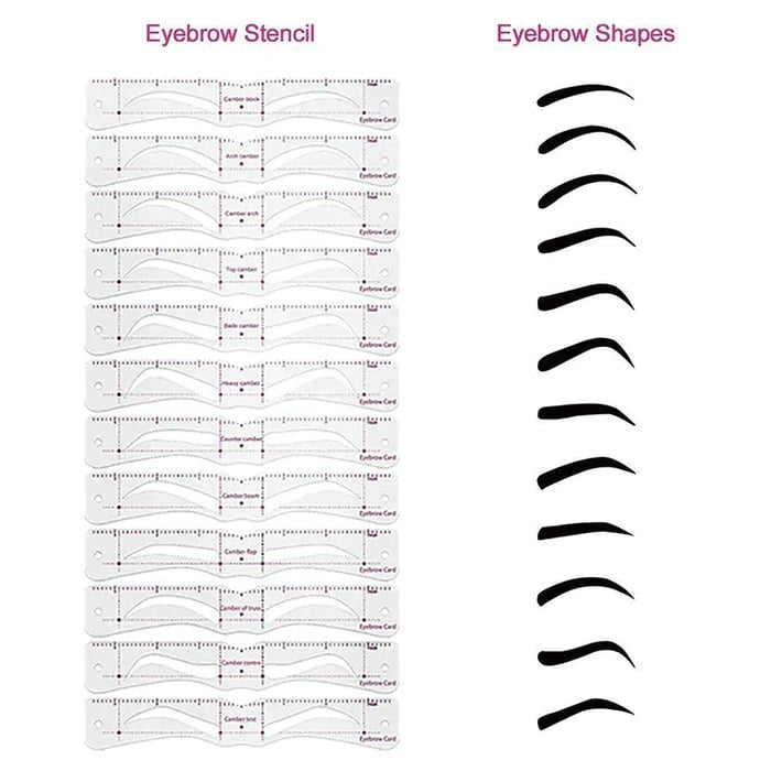 Eyebrow Stencil Kit 15$ TODAY ONLY