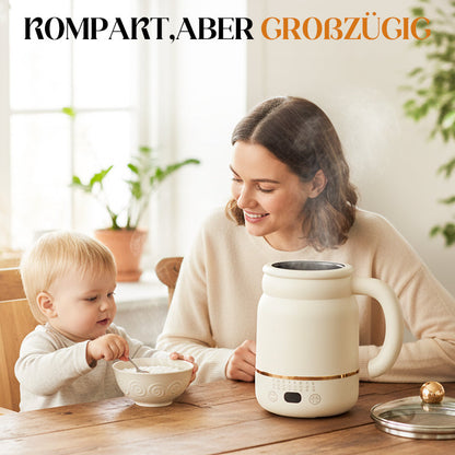 PowerMeal Mug™ — Delektuj się niekończącym się ciepłem i wolnością, gdziekolwiek dopadnie Cię głód