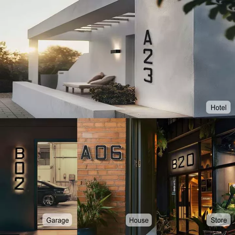 Relentless Waterproof LED Numbers™ — Make Your Home The Brightest Beacon Anyone Can Find