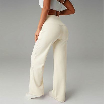 💗LETZTER TAG VERKAUF 50% RABATT⚡50K+ VERKAUFT💕Vionex Damen Schlichte Lockere Gerade Hose
