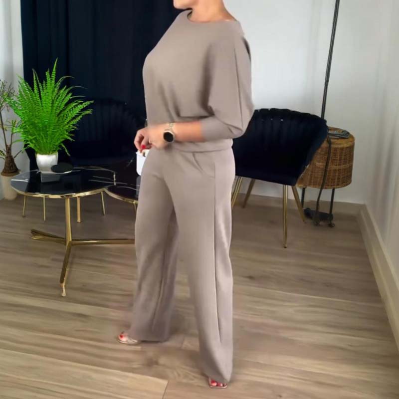 Trivanta Elegante Lange Cardigan & Top & Broek 3-Delige Set
