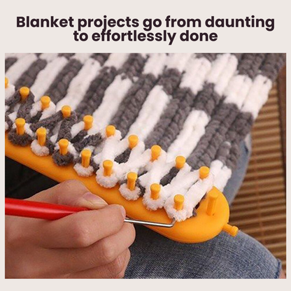 WrapAura™ — Turn Yarn Into Stunning Knits Instantly Without Needles or Hassle