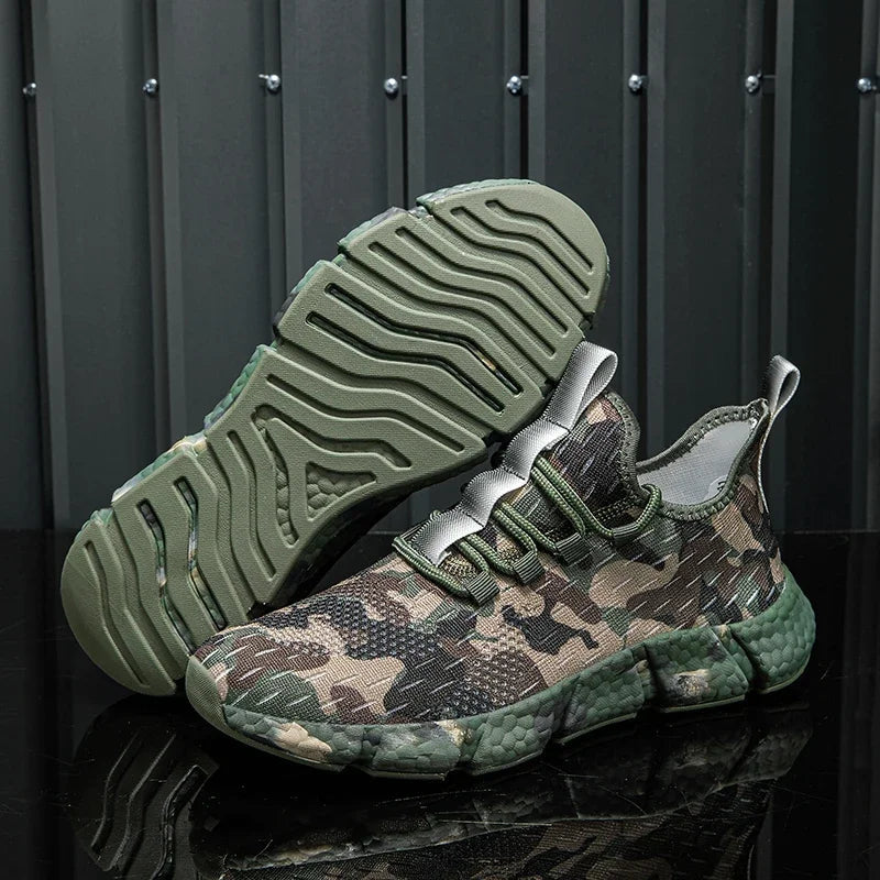 Virellos — Sneakers Traspiranti Mimetiche con Supporto Ammortizzato