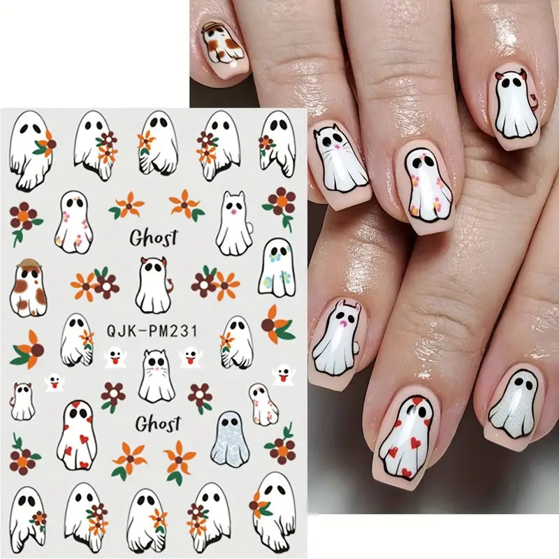 Halloween Nail Art Stickers 7$ TODAY ONLY