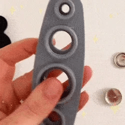 VelloCraft OneTouch — Kit compatto per realizzare bottoni con copertura automatica per lavori creativi