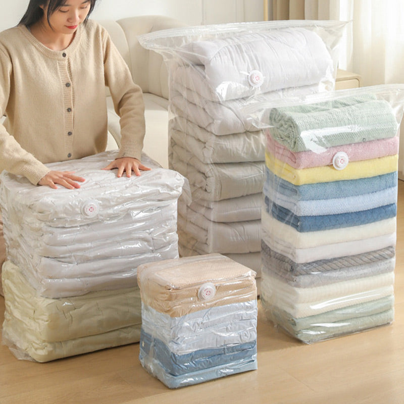 LioraPress — Extra Large Vacuum Storage Bag with Easy Seal and Waterproof Protection