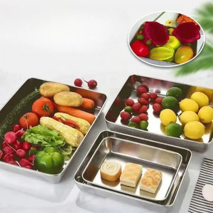 Mivoza Edelstahl Dose™ — Neem Je Gezondheid in Eigen Hand met Lekvrije, Plasticvrije Versheid