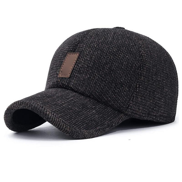 Kairo Hat — Leichte warme Baseballkappe mit Ohrklappen für den Winter