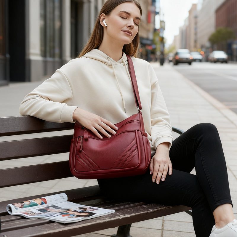 Amberlynn™ Shoulder Bag — Command Every Moment with Effortless Style and Total Control
