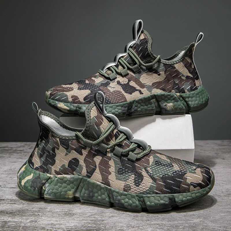 Virellos — Sneakers Traspiranti Mimetiche con Supporto Ammortizzato