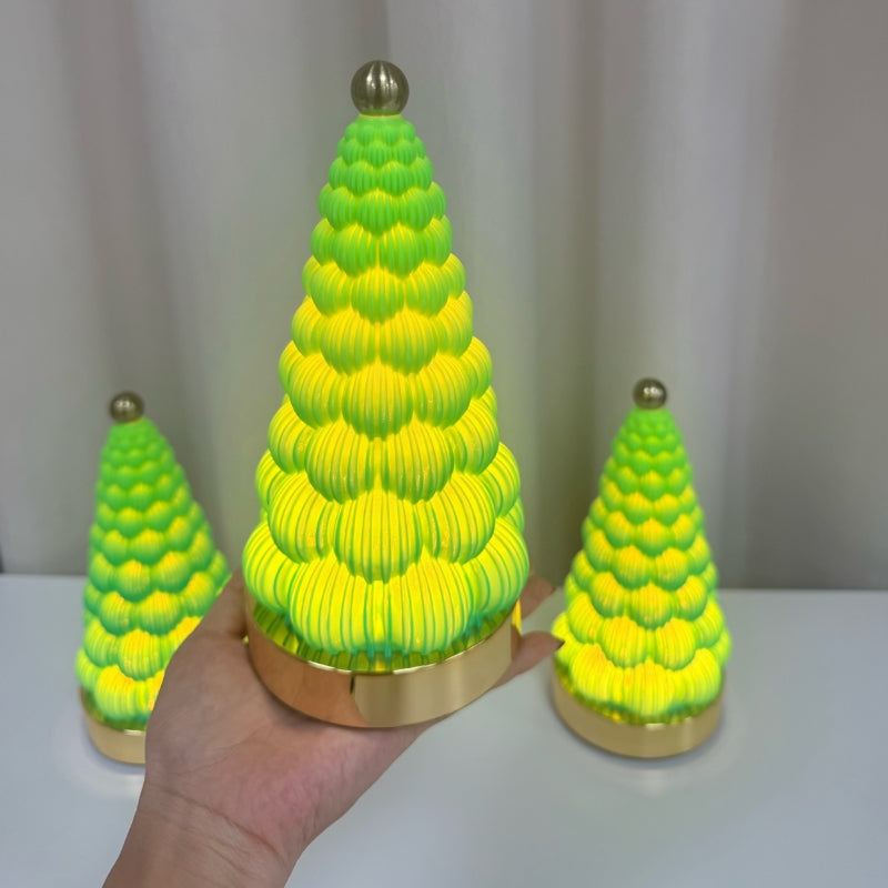 Lumora Christmas Tree Night Light — Touch-Control Warm Ambient Glow