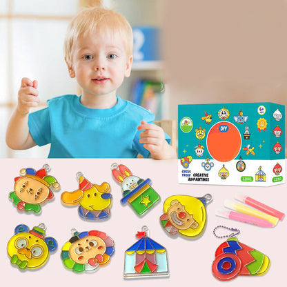 Liora — Kit de pictură DIY cu gel pentru copii, uscare la aer, fără coacere